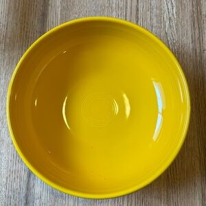 Fiestaware Yellow Serving Bowl